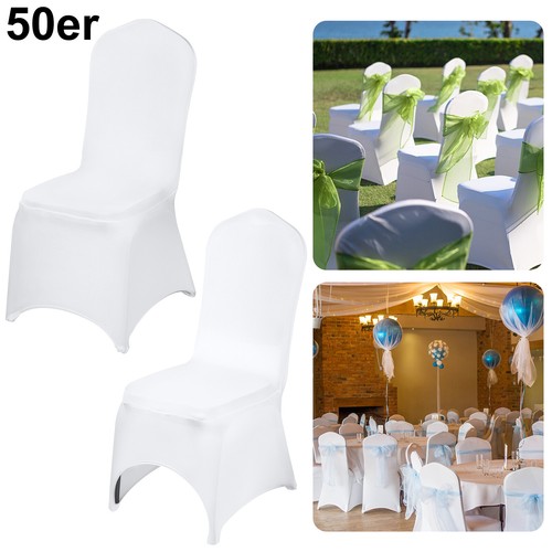 50pcs spandex stretch wedding - 50pcs,