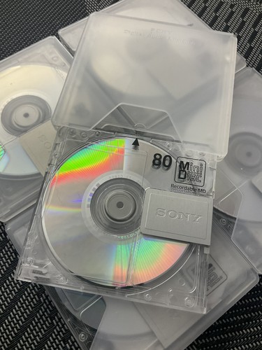 Sony silver minidisc mins - 80,