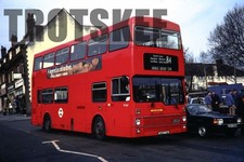 35mm Slide London Transport MCW Metrobus M667 KYV667X 1982 Original