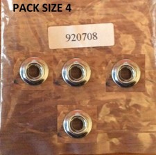 Honda ANF 125 Innova  Rear Sprocket Lock Nuts - All Steel 2003 - 2012 (PACK 4)