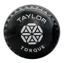 Taylor Bowls - Torque Lawn Bowls Size 0 Black Heavy