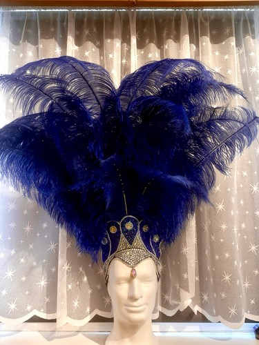 Navy blue kylie showgirl - blue,