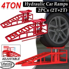 4 ton Hydraulic Car Ramps 2PC