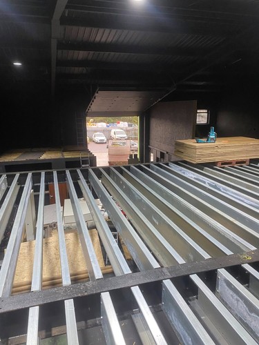 Used new mezzanine floors - new,