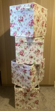 4 X IKEA ROSALI FLORAL DRONA