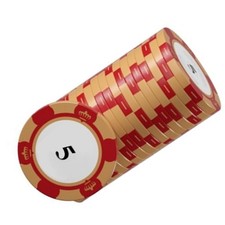 ✈20pcs Poker Chip Set Clear