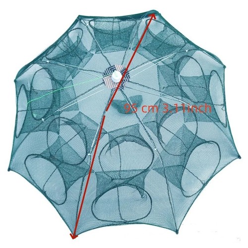 Foldable fishing trap - foldable, net