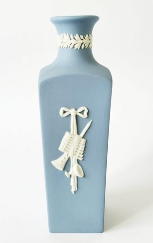 Wedgwood blue jasper bud vase - wedgwood,