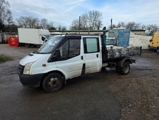 ford transit crewcab tipper