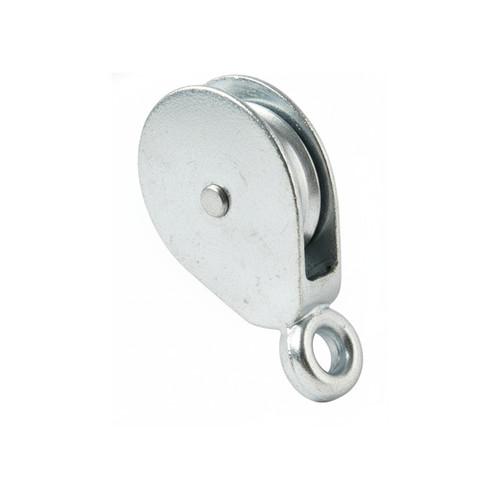Pulley galvanised single - galvanised, 32mm