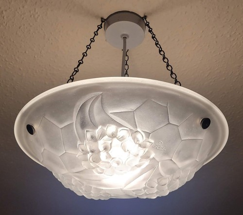 Art deco lalique style hanging - art,