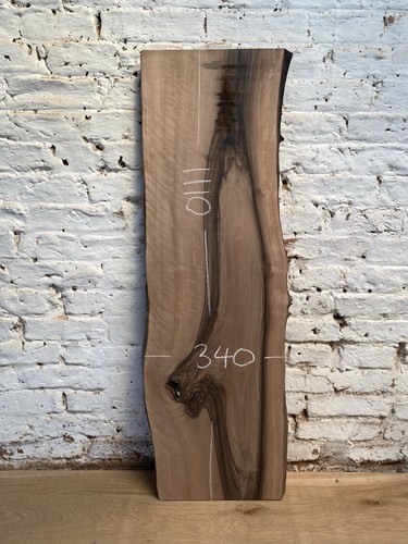 Waney edge live - edge, walnut