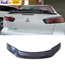 Carbon Fiber Rear Trunk Duck Spoiler Wing For 2008-2017 Mitsubishi Lancer EVO10