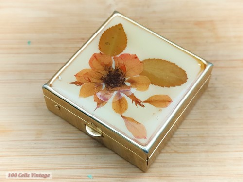 Pressed flower 4cm - pressed, flower-4cm-vintage