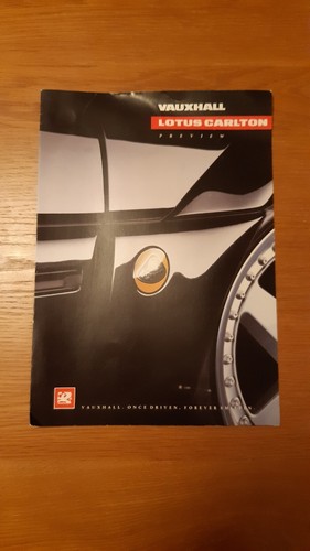 Lotus vauxhall carlton - vauxhall,