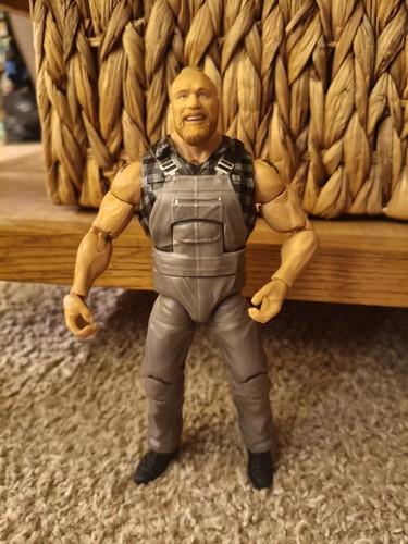 Wwe mattel brock lesnar elite - wwe,