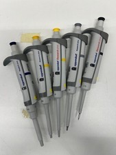 Complete Set of 5 EPPENDORF RESEARCH PLUS Pipettes - Calibrated and Functional