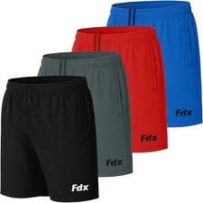 Mens Gym Running Shorts w/Zip