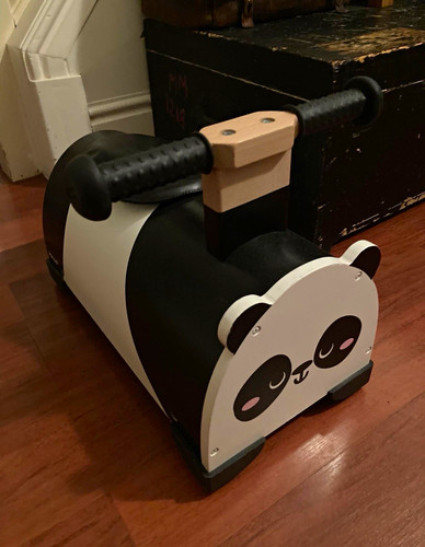 Janod panda push along - janod, ride-on