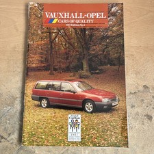 1987 Vauxhall Opel range