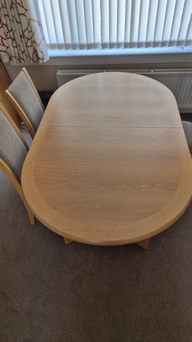 Skovby extending dining table - extending,
