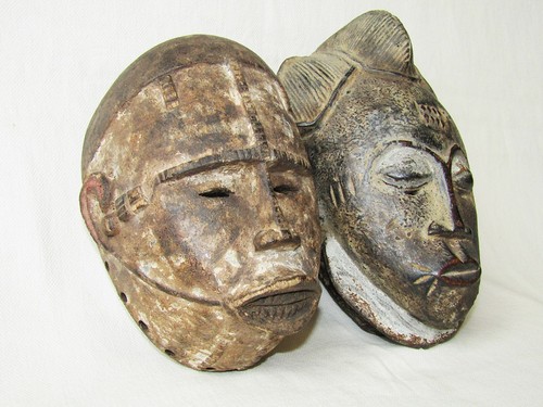 Vintage african ceremonial - 2x,