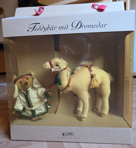 Steiff bear with dromedary - steiff,