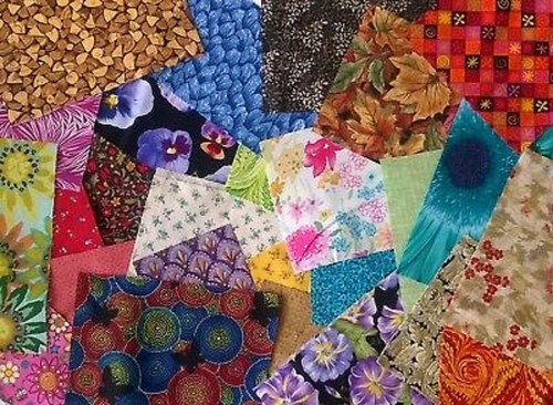 Crafter scraps fabric - scraps,