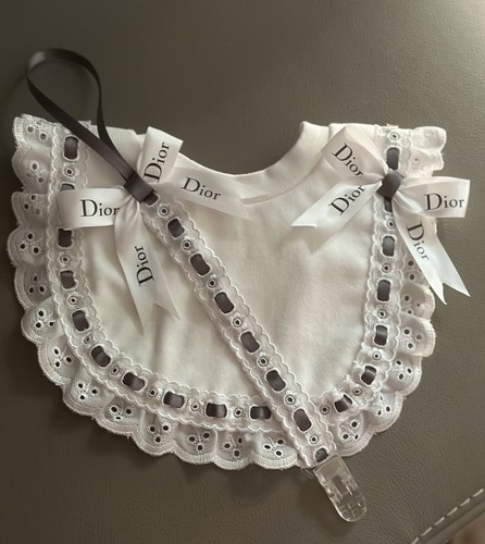 Handmade baby bib dummy clip - baby,