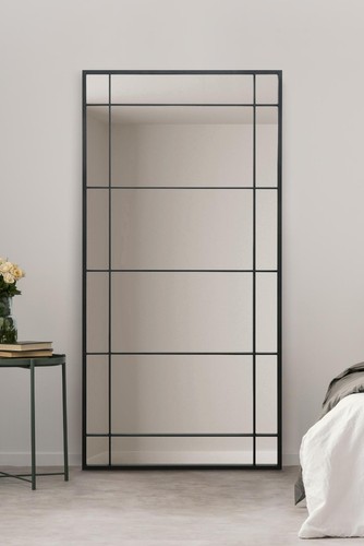 Mirroroutlet large black metal - mirroroutlet,