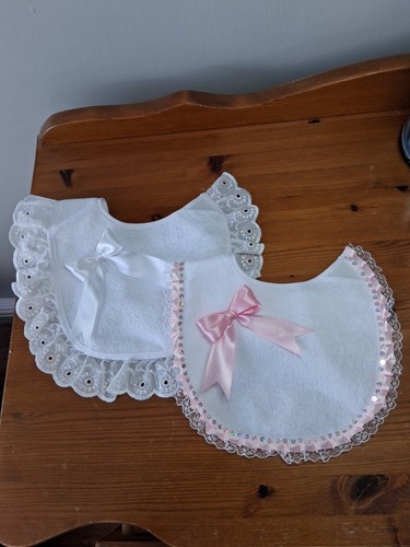 Baby girls bibs size - 2,