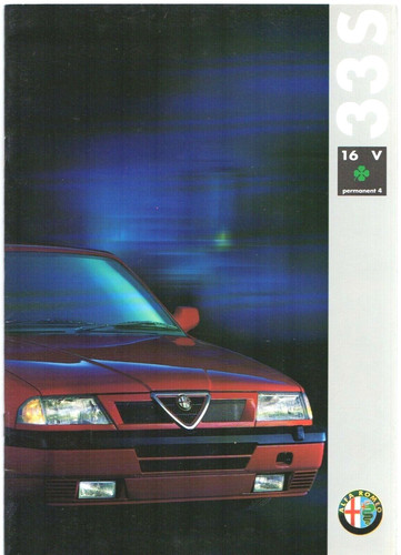 Alfa romeo 16v s - 33, 1.7
