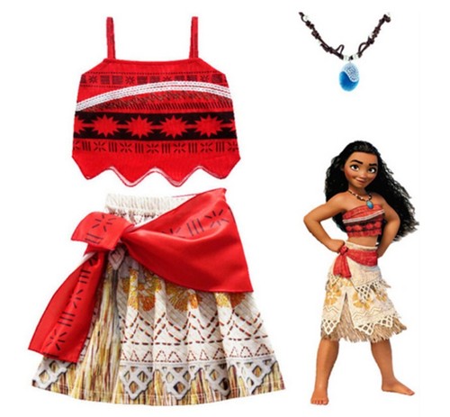 Girls costume disney moana - girls,