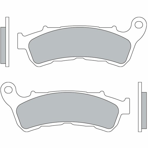 Pair brake pads prc for - brake,