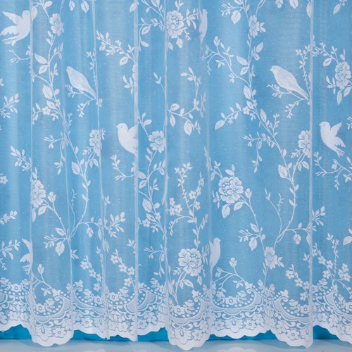 Birdie white net curtains - birdie, all