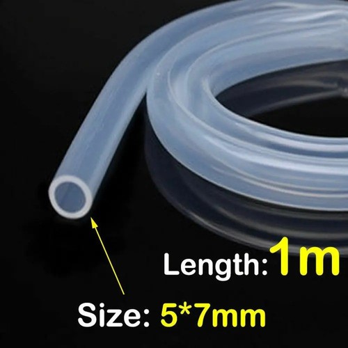 Clear silicone tube - silicone, grade