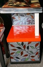 Plant table artisan - uv, epoxy