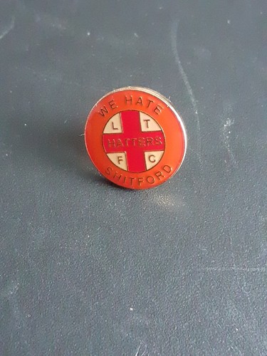 Luton town pin badges - luton,