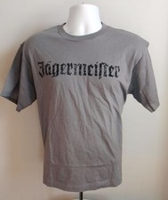 Jagermeister T Shirt Mens Medium Gray Orange Stag Logo
