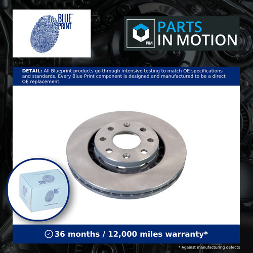 Brake discs pair vented - brake,