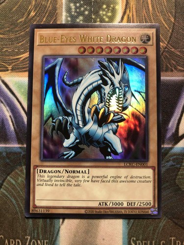Blue eyes white dragon - white, dragon🔥