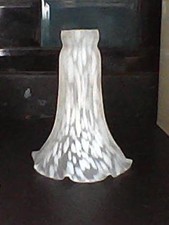 vintage white mottled lily