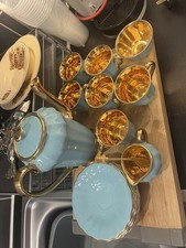 Wade 1930 Turquoise And Gold