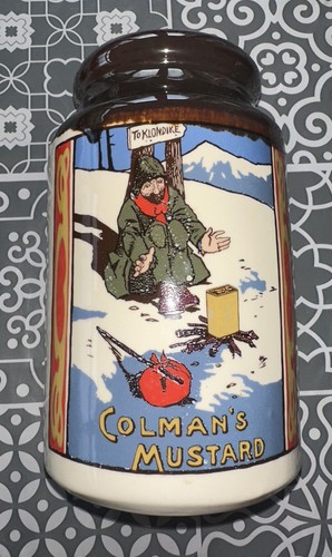 Vintage colman mustard large - mustard,
