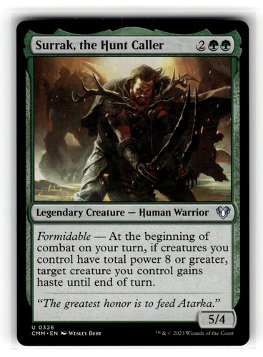 Surrak the hunt caller - caller, u