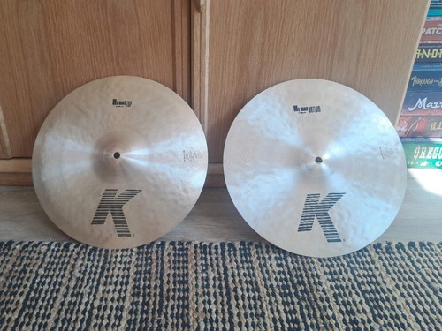 Zildjian hi hats - k, 14"