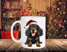GORDON SETTER  DOG  CHRISTMAS