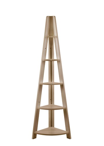 Ladder bookcase shelf - 3, 4