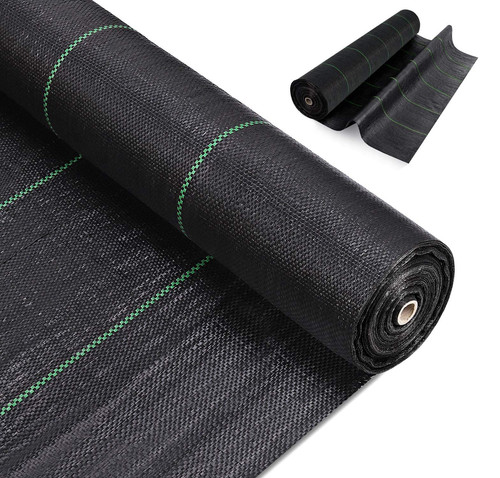 Heavy duty weed - control, fabric