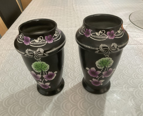 Shelley violette pair ceramic - pair,